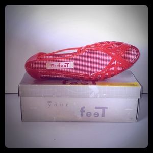 On Your Feet - Jelly Shoes - Red Color
